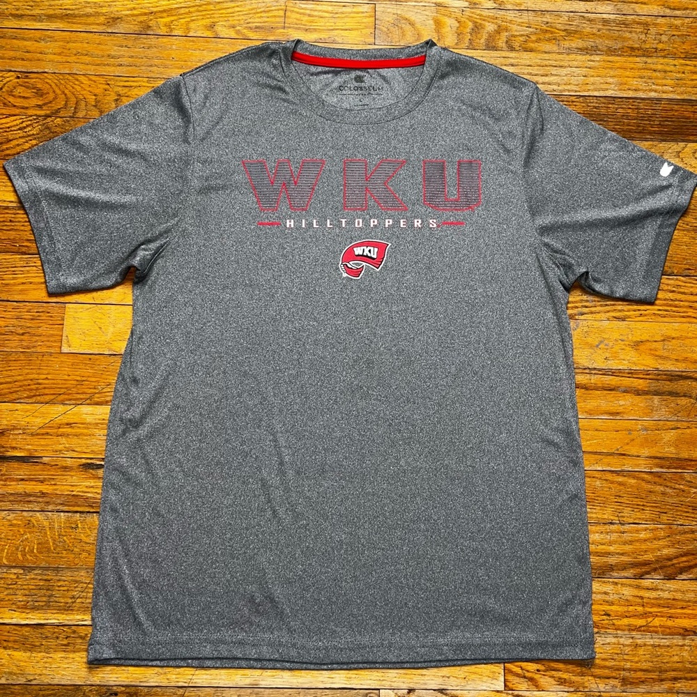Colosseum Gray WKU Hilltoppers Men's Tee